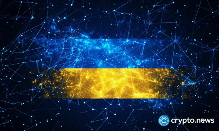 crypto news Ukraine flag option03