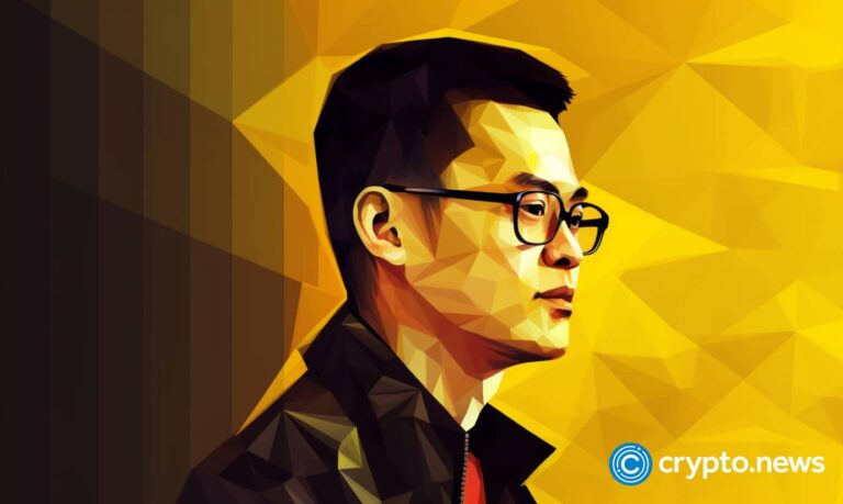 crypto news Changpeng Zhao CZ low poly styl v5.1