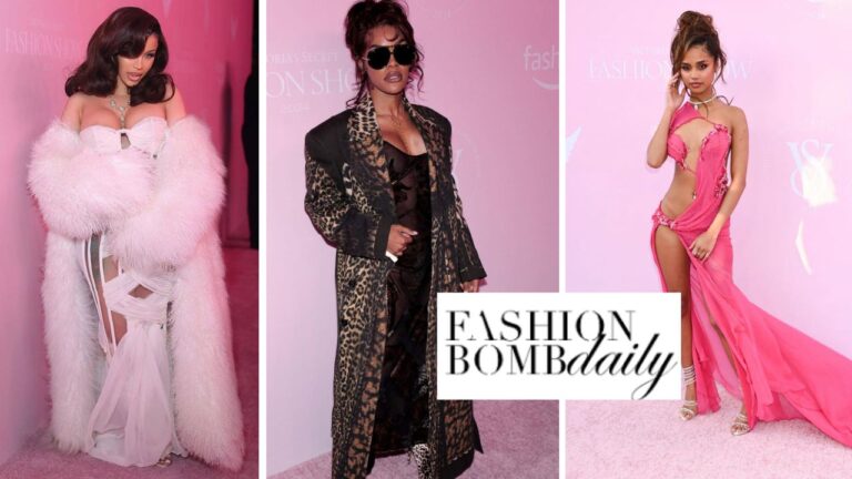 Cardi B in Custom Dsquared2 Teyana Taylor in Jean Paul Gaultier Tyla in Salih Balta Angel Reese in Diotima More Feat image