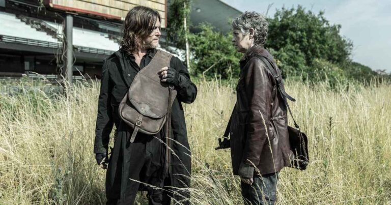 Melissa McBride Reunites With Norman Reedus on The Walking Dead 128