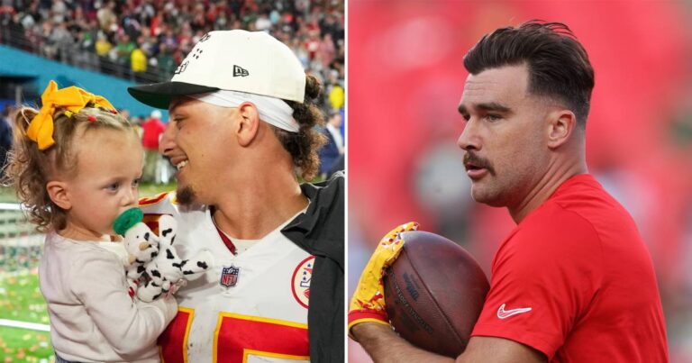 Patrick Mahomes Jokes Planning Travis Kelce Lateral Play Was Like Talking to Sterling