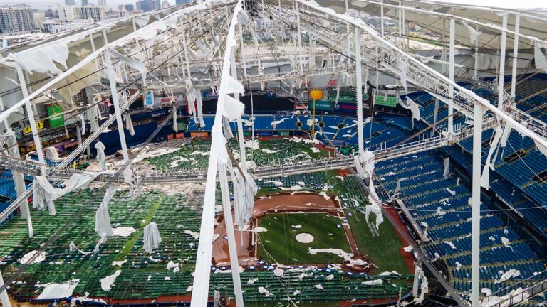 tropicana field hurricane milton