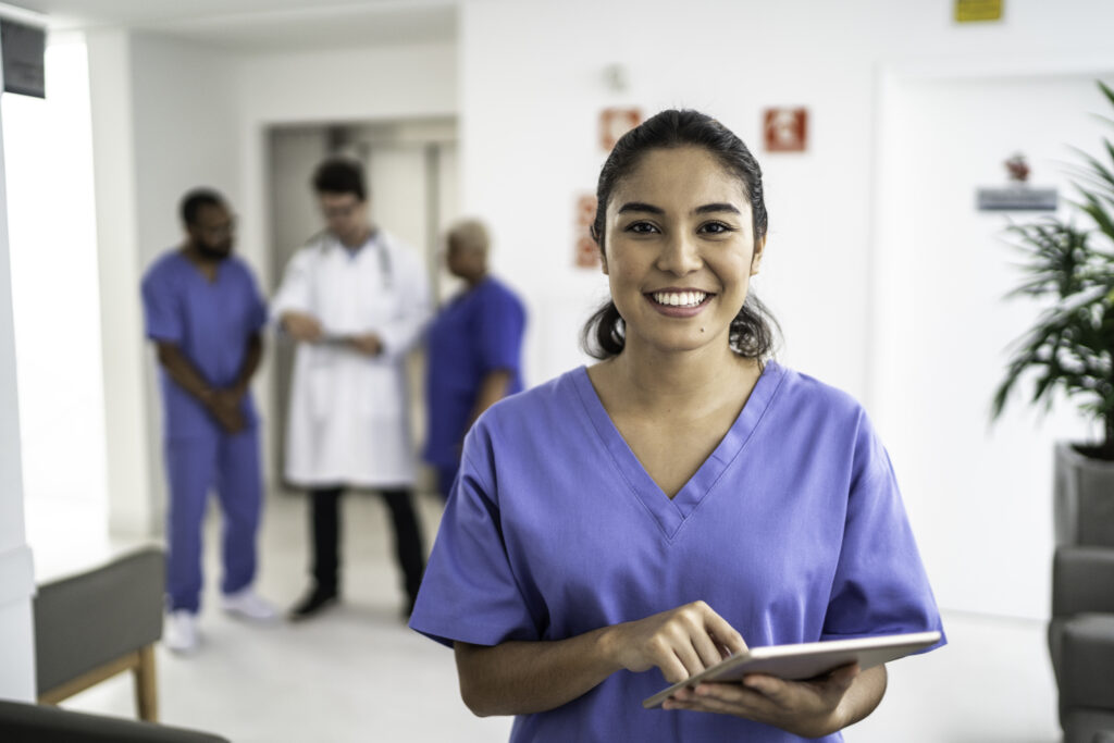 healthcare worker hero scrub hospital nurse doctor