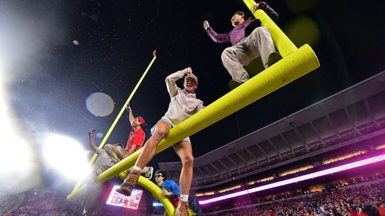 ole miss goal post