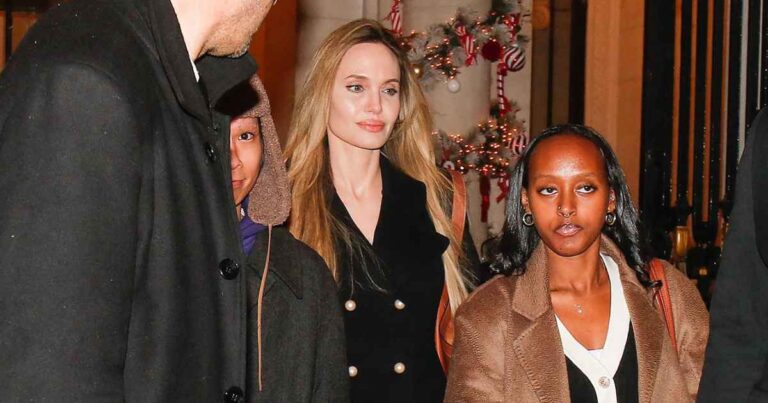 Angelina Jolie and More Celeb Parents Who Had Twinning Style With Their Kids