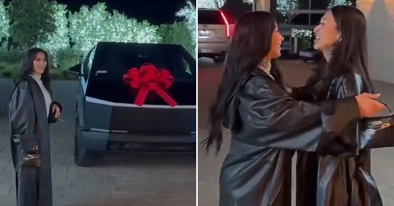 Kim Kardashian Gifts BFF Tracy Romulus a Cybertruck for Her Birthday