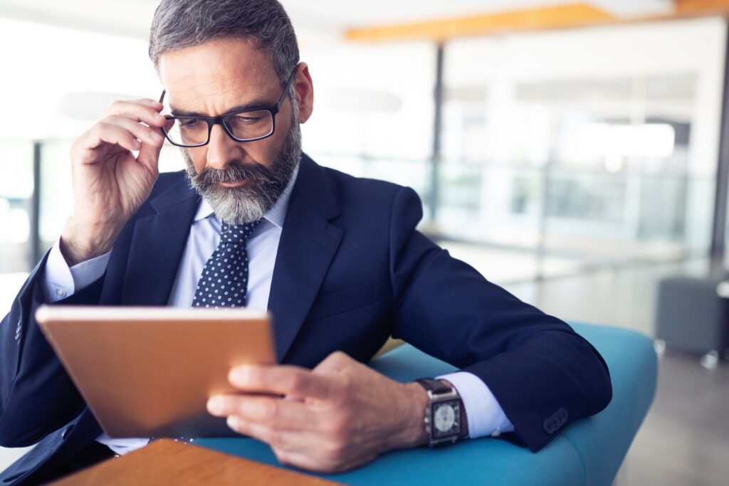 investor checking stocks getty