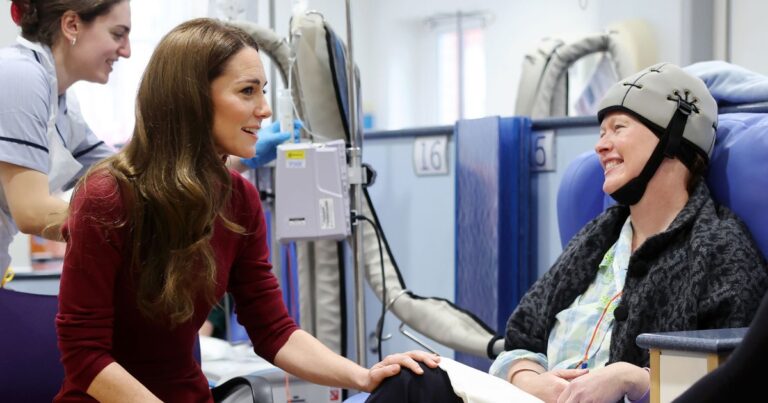 Kate Middleton Visits Hospital Where She Underwent Cancer Treatment