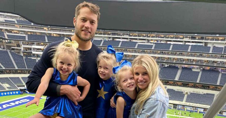 kelly stafford felt guilt for bringing sick family on rams plane 02