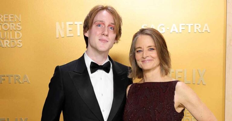 Celebrities Who Brought Family Members to the Screen Actors Guild Awards Charlie Foster and Jodie Fo