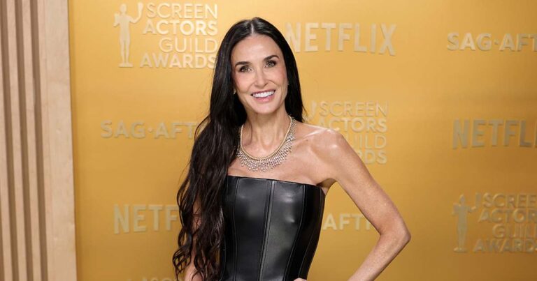 Demi Moore Is Excellent in Elegant Look at the 2025 SAG Awards 2