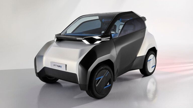 1 tiny electric quadricycle takes half a parking space