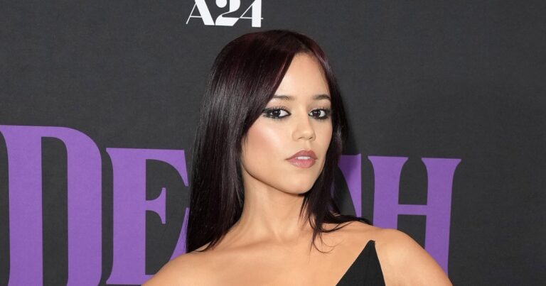 How to Pull Off Jenna Ortega s Death of a Unicorn Method Glam Blue Eye Makeup feature