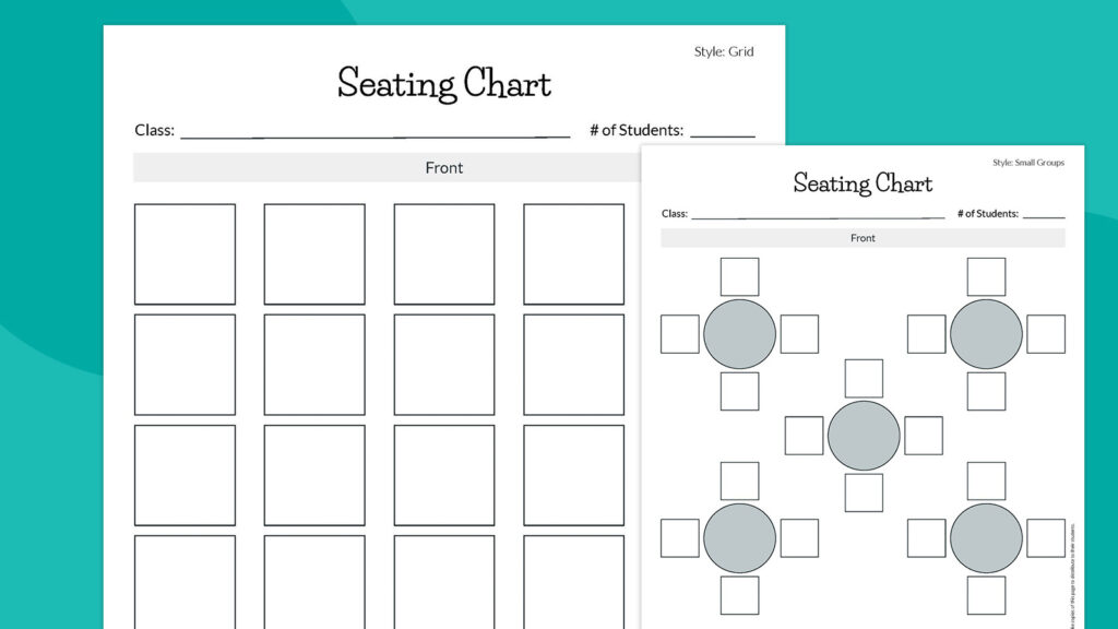 Classroom Seating Charts Feature 1